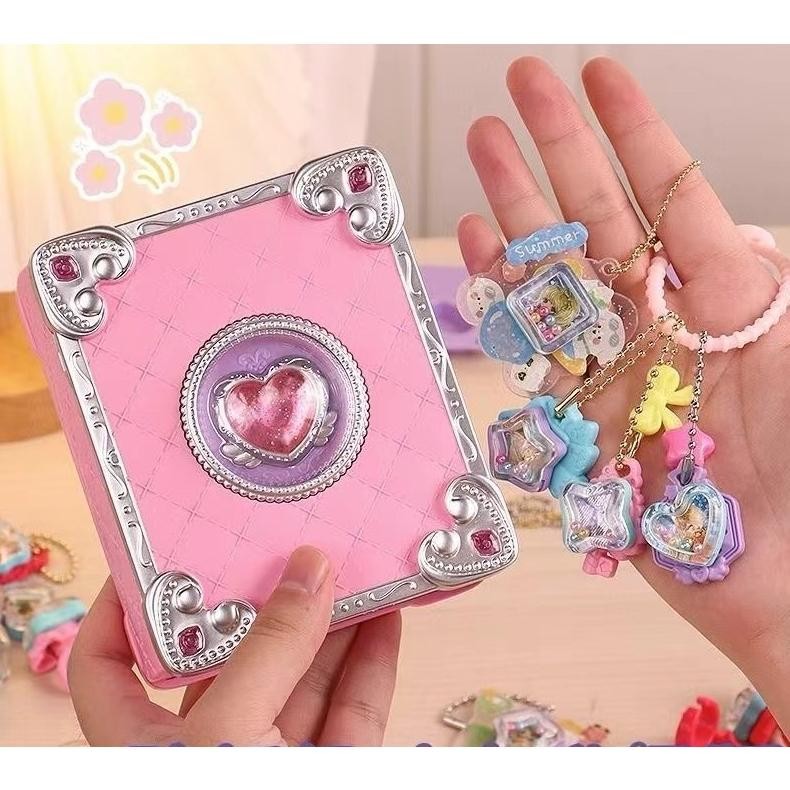 

KOE-1116 Mainan Pembuat Stiker 3D Aksesoris Sticker Maker Bag Kado Anak 76pcs Murah