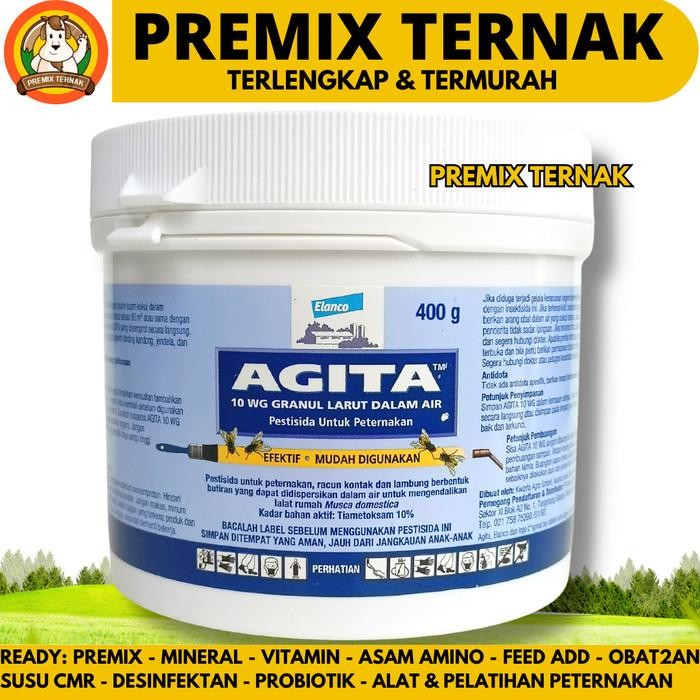 AGITA 10 WG 400 gr Obat Lalat Ampuh Racun Lalat Ampuh Larut Air Kualitas Terbaik