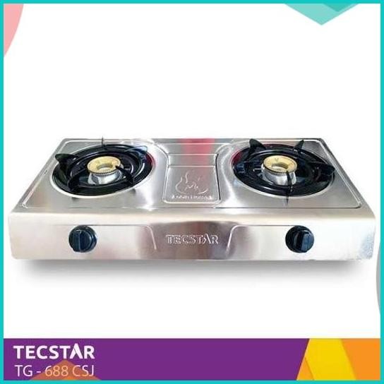 Kompor 2 Tungku STAINLESS Tecstar | SNI 140BZ4 accessories