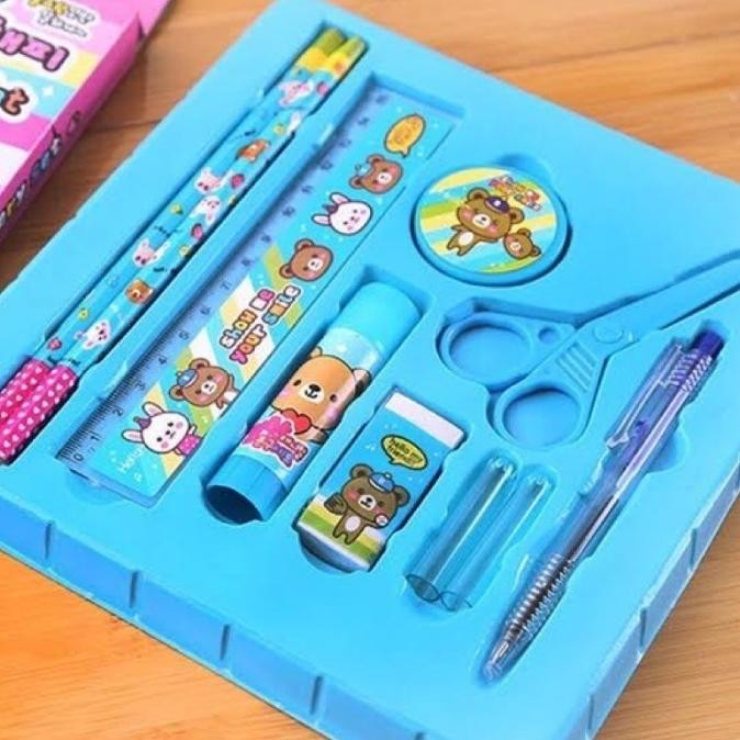 

We69 Paket Alat Tulis Set Anak Karakter Perisapan Sekolah 5in1 10in1 15in1 Murah
