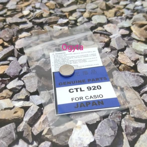 Baterai Casio Tough Solar Jam Tangan Gsho Protrek Ctl 920