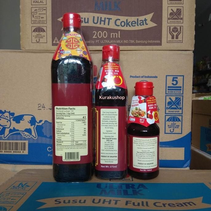 

chee seng sesame oil minyak wijen chee seng 375 ml LT