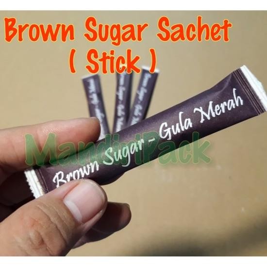 

Brown Sugar Sachet / Gula Merah Sachet Isi 250Pcs