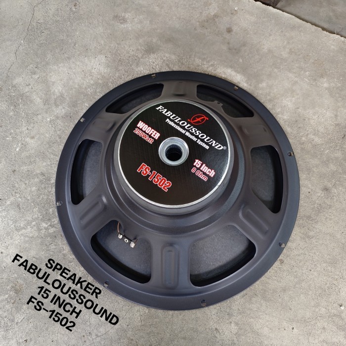 """] Speaker Fabuloussound 15 Inch FS-1502 FS1502 FS 1502 Fabulous Sound
