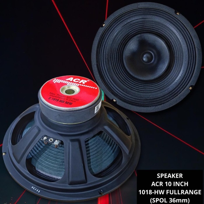 ] Speaker ACR 10 Inch 1018 HW Fullrange 1018HW Full Range