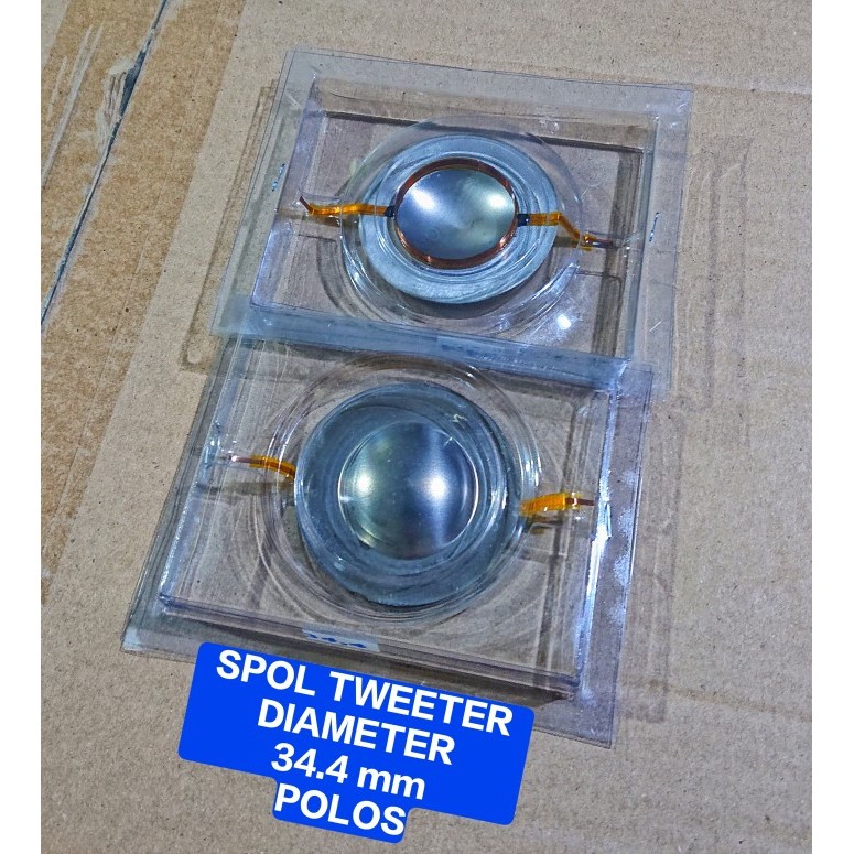 ```````] Spol 34.4 Spul 34.4mm Voice Coil Tweeter Acoustic RCF NPA Black POLOS
