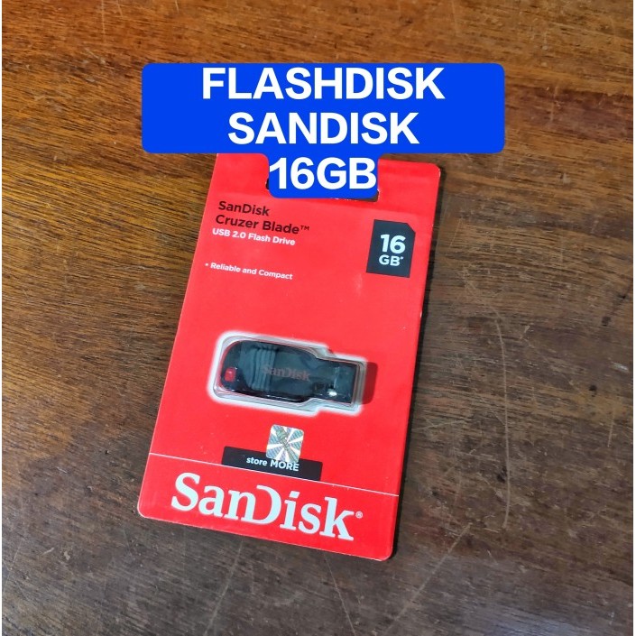!!!!!!] Flashdisk Sandisk 16GB/ Flash Disk /Flash Drive Sandisk 16 GB /USB FD