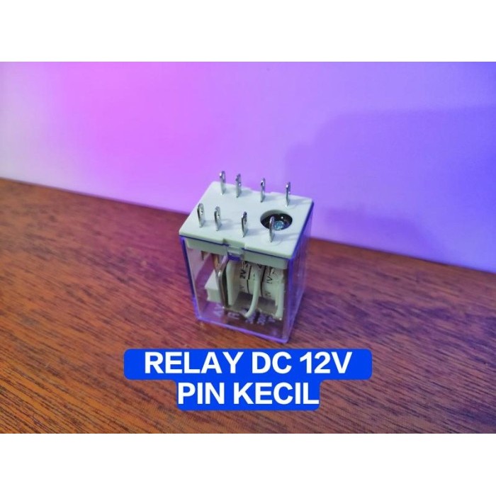 ><><><] Relay DC 8 Pin Kecil / Relay DC 12V 8 Pin