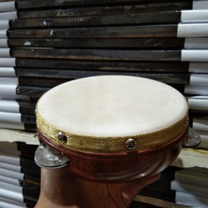 PRODUK TERBATAS Alat Musik Qosidah Hadroh - Rebana Ecrek Ecrek - Bahan Kulit Kambing.