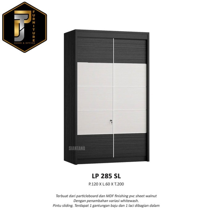 ] Lemari Pakaian LP 285 SL Siantano Murah Pontianak