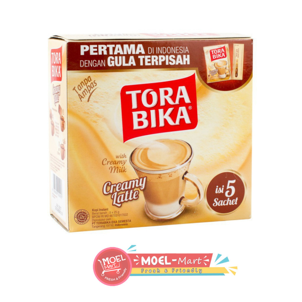 

TORABIKA Creamy Latte 5 Sachet x 25gr