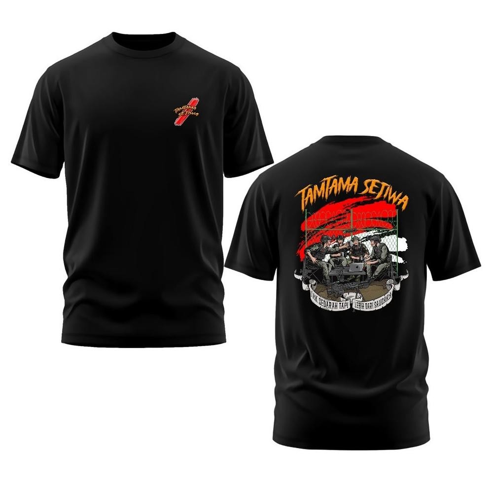 Promo T-Shirt Tactical Tamtama Sejiwa Tajiwa Nusantara Kaos Tactical Penjemputan Sesuai Titik