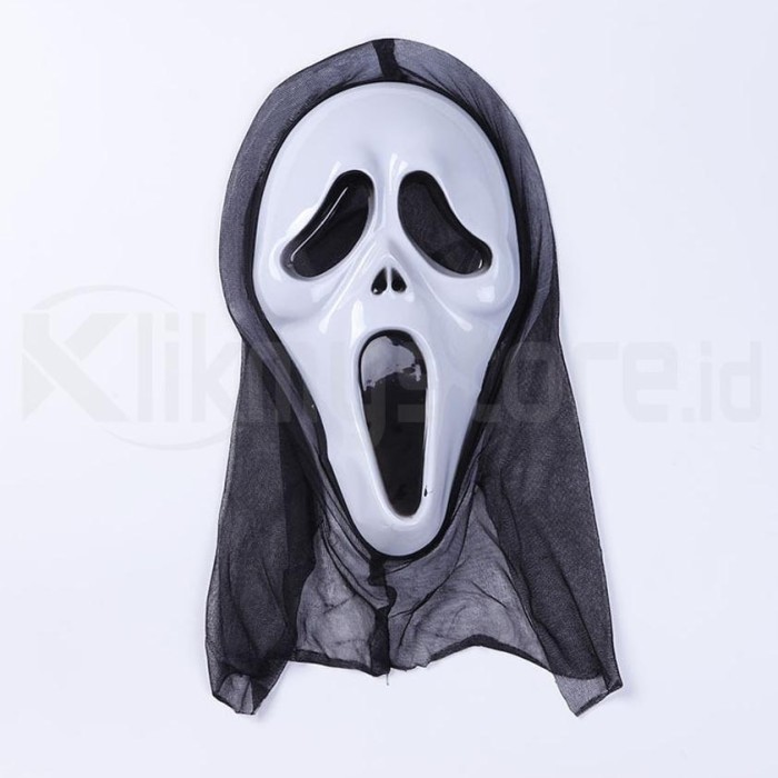 ] Ready Topeng Scream Scary Horor Skull Mask Pesta Halloween