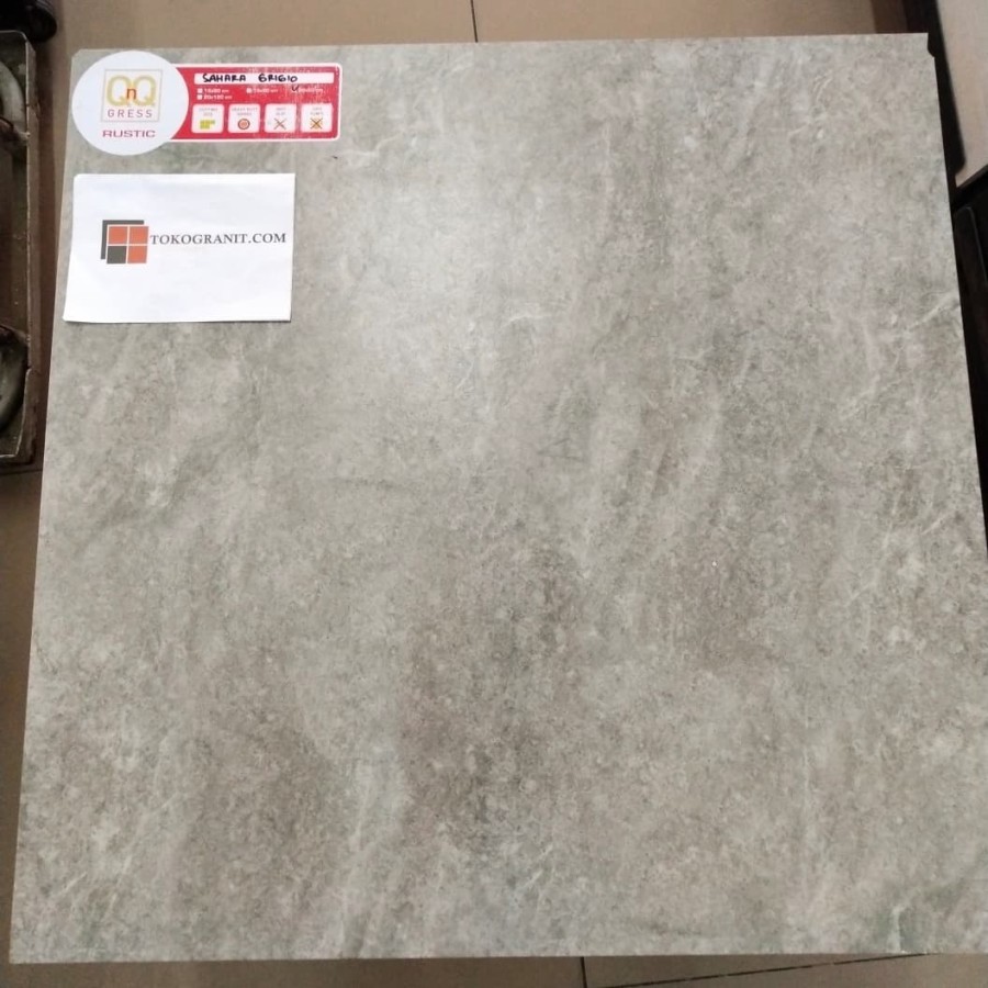 GRANIT LANTAI QNQ SAHARA GRIGIO MATTE 60X60/1.44M/DUS[FREE ONGKIR]