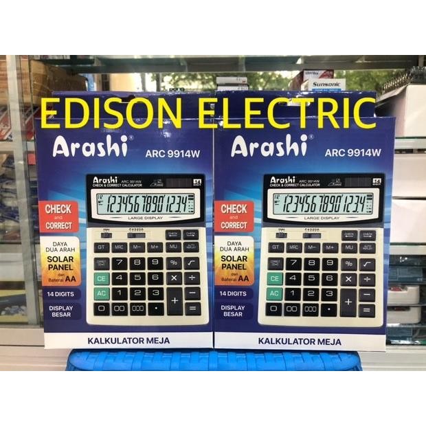 

gh-56 ARASHI CALCULATOR ARC 9914W Terlaris