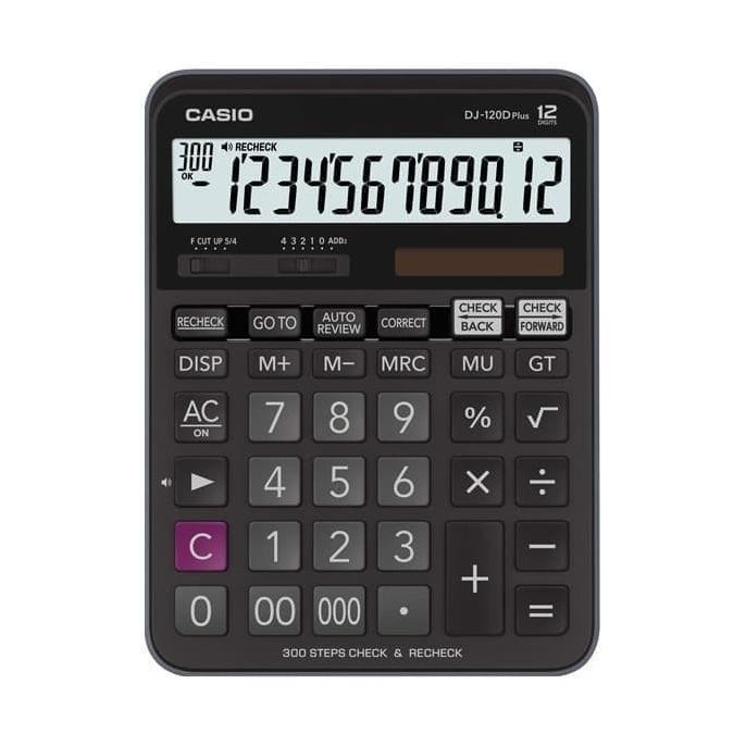 

tre-57 Kalkulator Casio DJ-120D Plus ORIGINAL ASLI Termurah