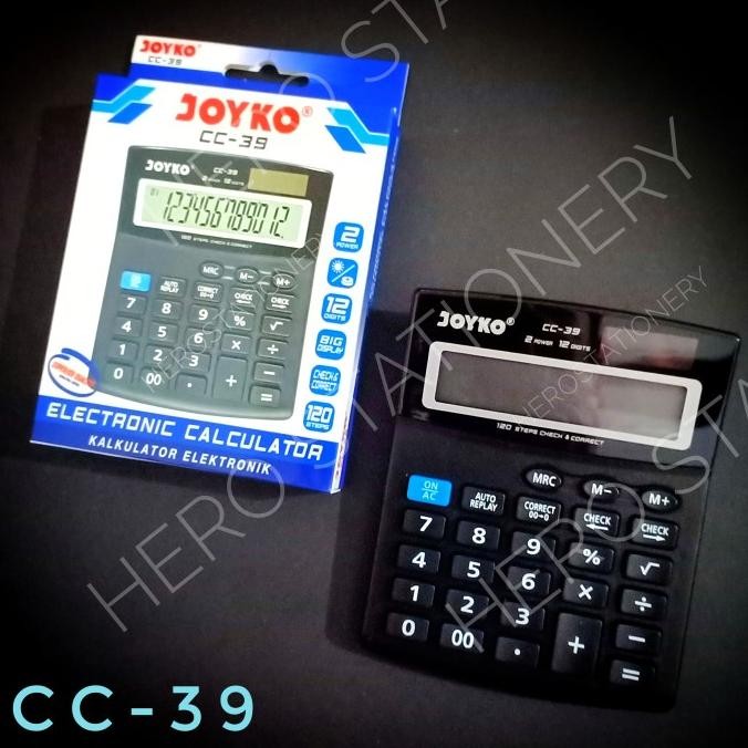 

iQ45 Kalkulator elektronik joyko mini praktis CC-39 Viral