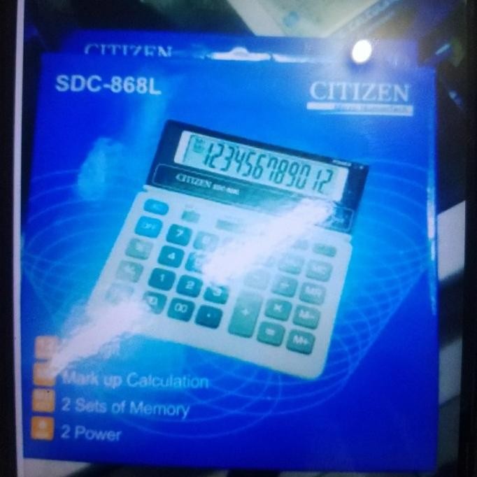

ter-98 Calculator Citizen 868, 12 digit Viral