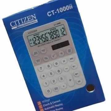 

gd-12 Kalkulator CITIZEN CT-1000ii calculator saku kecil 2 warna 12 digit Berkualitas