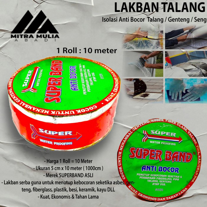 Sealtape Lakban Superband Anti Bocor Ukuran 1 Roll Besar TALANG