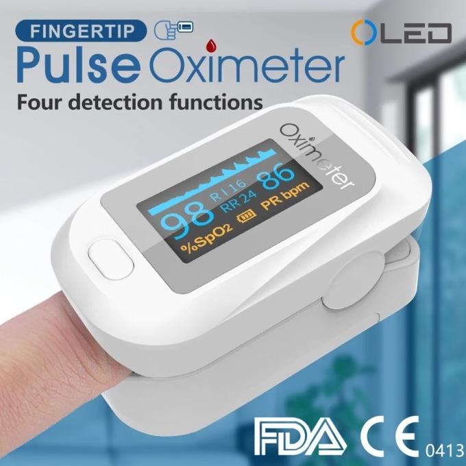 Diskon Terbatas Oximeter Sp02,Pr,Pi,Rr (4 Fungsi) Fingertip Pulse Bukithijaustore