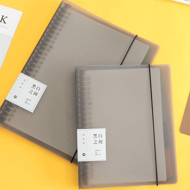 

(» T♡FF) Binder A5/B5 Polos Bening Plastik Tebal Include Kertas dan Pembatas/ paling.lariis.!!