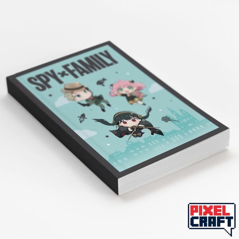 

Belanja Pocket Note Anime Spy X Family Softcover A6 Buku Tulis Catatan Agenda Planner Motif Floating Chibi Vyp
