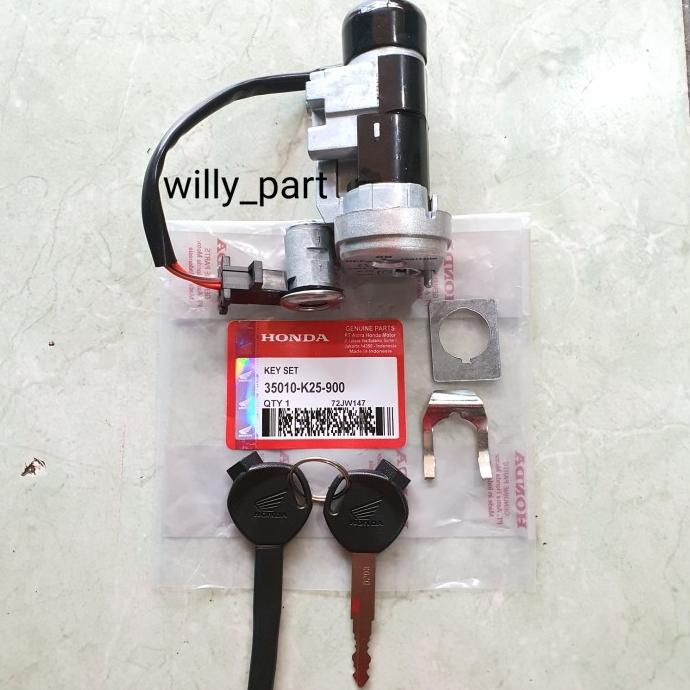 kunci kontak set + kunci jok Beat fi, beat new 2014-2016 K25 beat fi