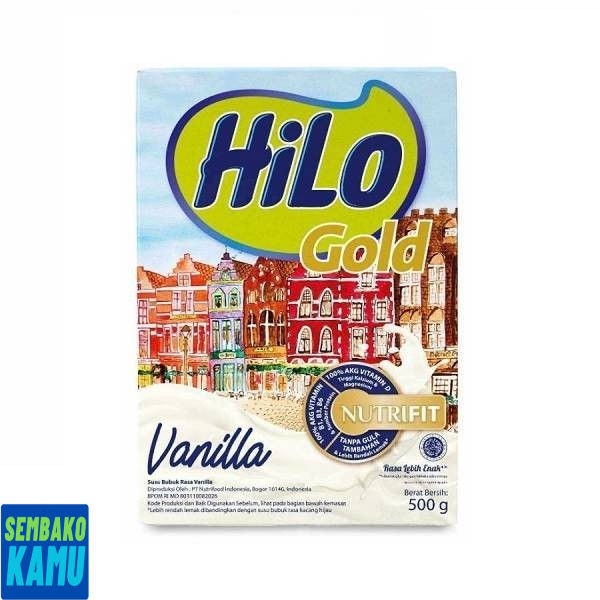 

Hi-Lo Gold Vanila 500 gr - Susu