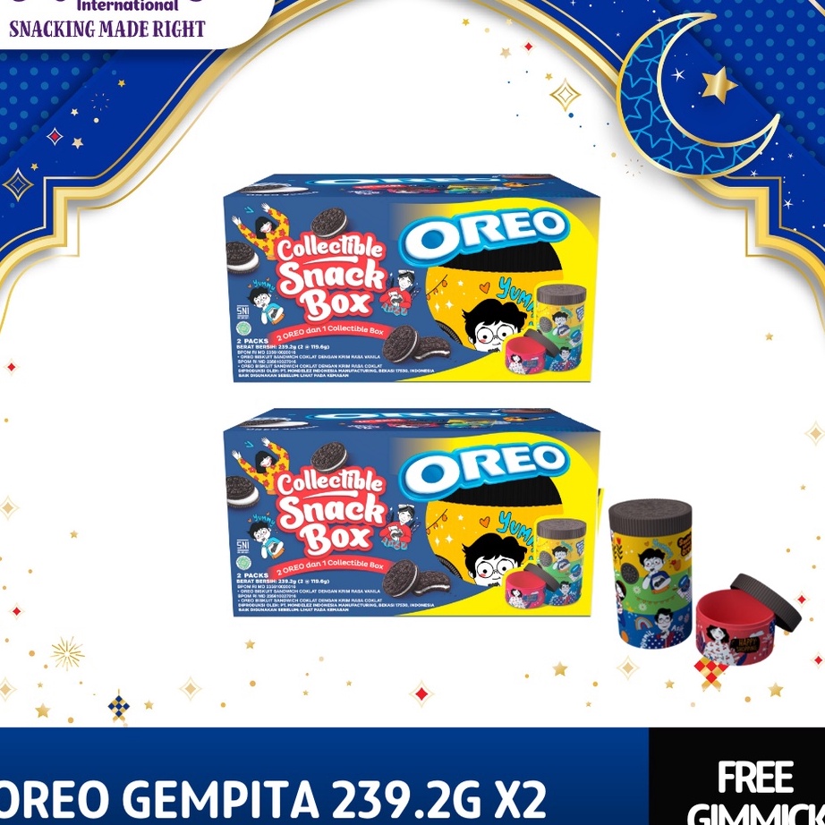 

Diskon Oreo Gempita 239.2G Free Gimmick - Twinpack Paling Popular