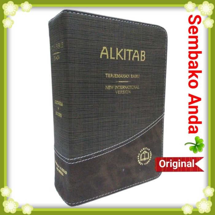 ALKITAB NIV INGGRIS INDONESIA NEW INTERNATIONAL VERSION