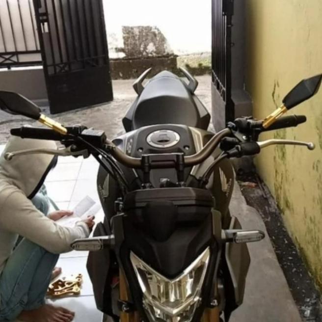 Spion Tomok Cnc Variasi Motor Lexi/Freego/Fazzio/Mio/Nmax/Mx New 135