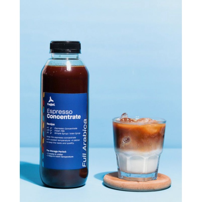 

Espresso Cair Minuman Kopi Susu 1 Liter (Arabica)