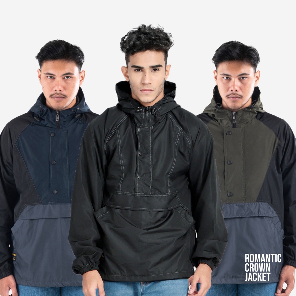 Guteninc - Jaket Parasut Romantic Crown Navy Jacket