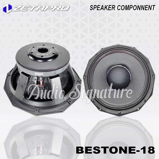 Komponen Speaker 18 Inch ZETAPRO BESTONE 18 / BEST ONE 18