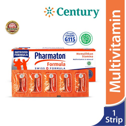 Pharmaton Formula 1 box / Vitamin / Suplemen / Daya Tahan Tubuh