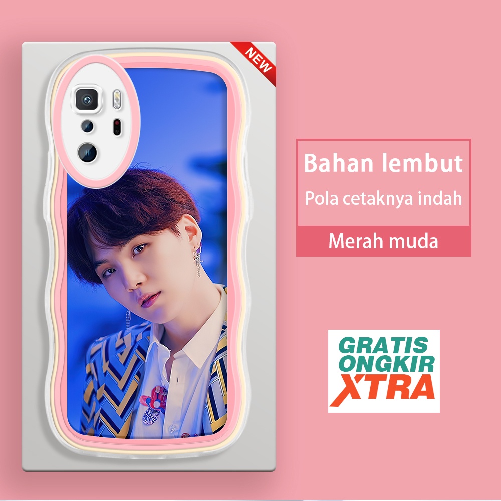 Xiaomi MI POCO M3 C40 X3 M5 M4Pro M5S M3 F4 Pro GT NFC 5G INS BTS Min Yoon Gi Bangtan Boys BT21 Cool