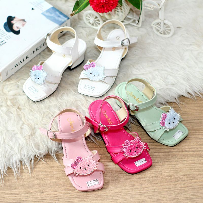 Sandal Anak Perempuan Tali Silang Helokitty THK02