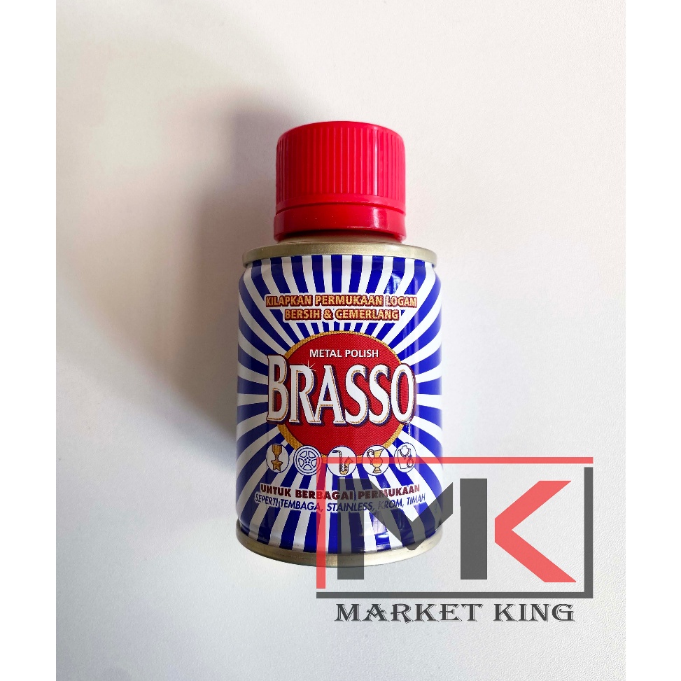 Stock ready7d7Cr Brasso Metal Polish 100ml / Pembersih Logam / Pengkilap Logam