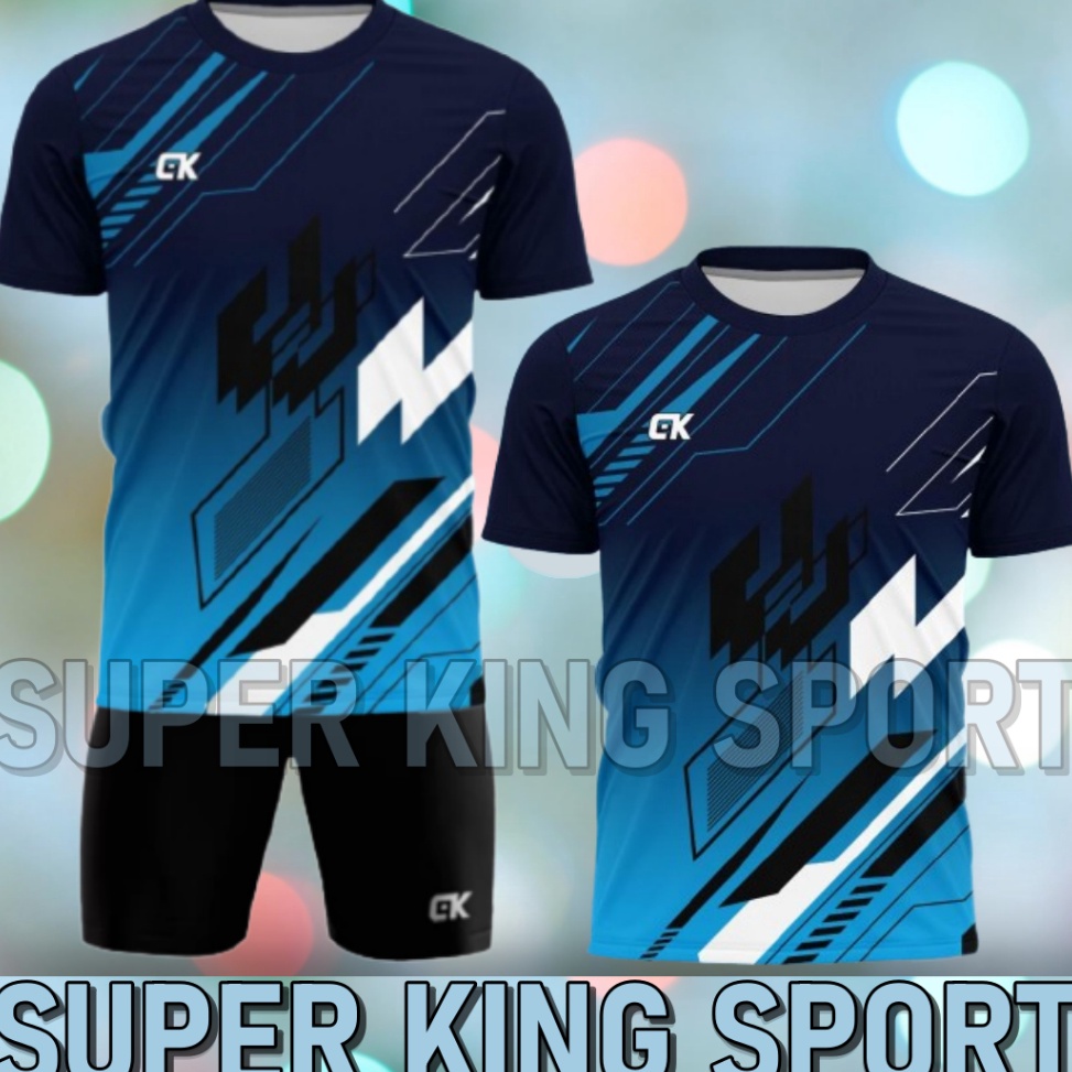 Model baru Baju olahraga printing dewasa terbaru pria dan wanita ✓ Kaos Tim Kostum training Semua je