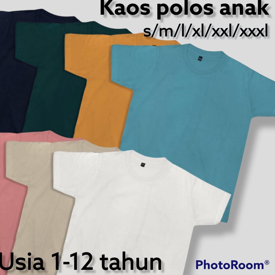 Idx4X8j KAOS POLOS ANAK