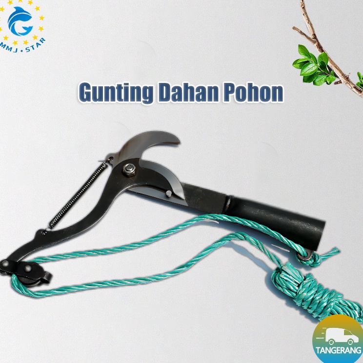 ➘IYi Gunting Dahan Pohon/Tree Pruner/Gunting Dahan Tarik/Gunting Tali Gergaji Pohon Anti Karat ✣ ❅