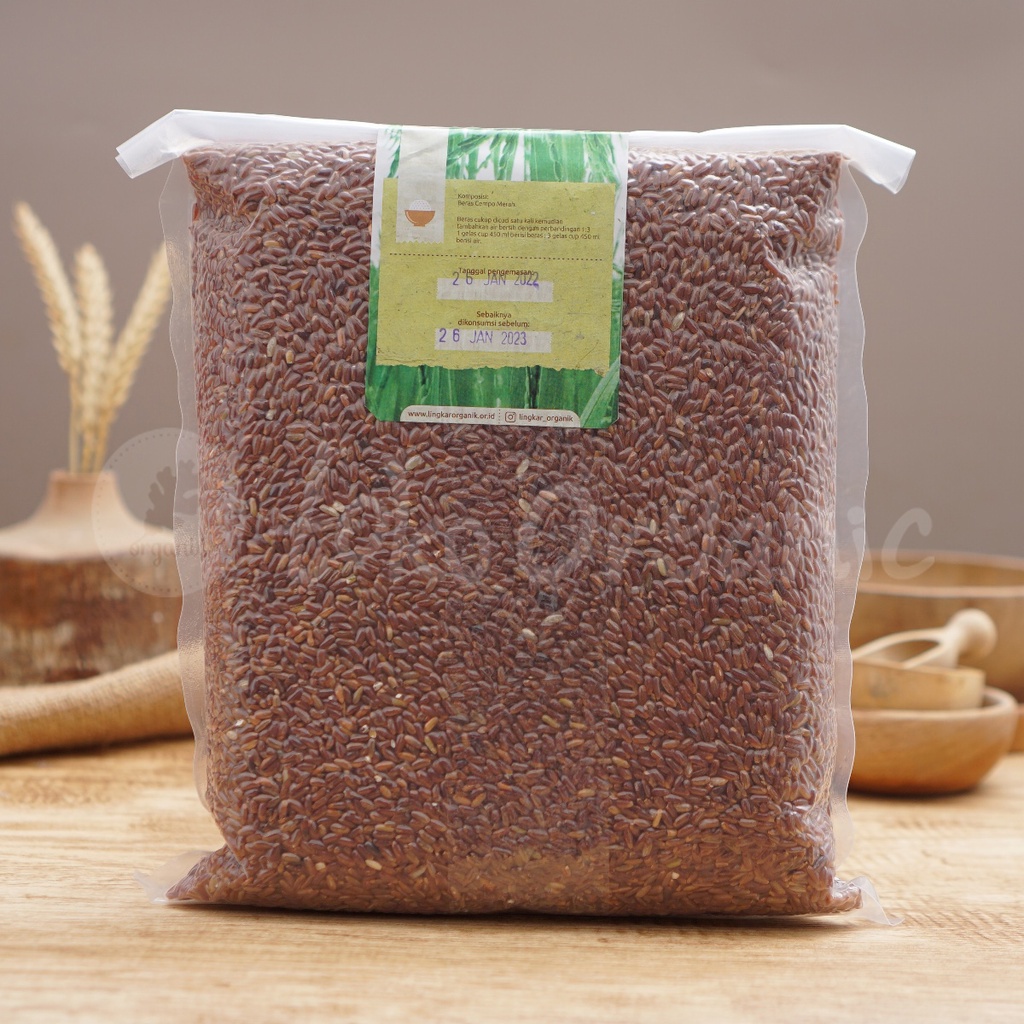 

Beras Organik Merah 2Kg - Lingkar Organik