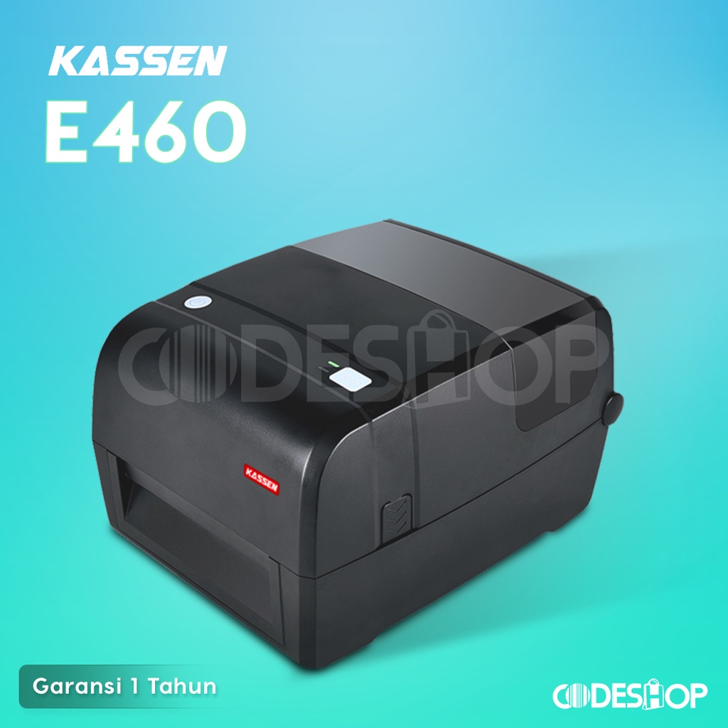 PRINTER BARCODE KASSEN E 460 | E460 THERMAL TRANSFER