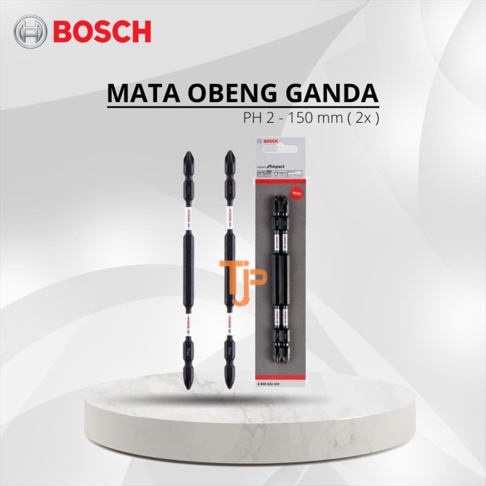 Terlaris Obengku Bosch Mata Obeng Ketok Screw Driver Impact Ph2 150 Mm
