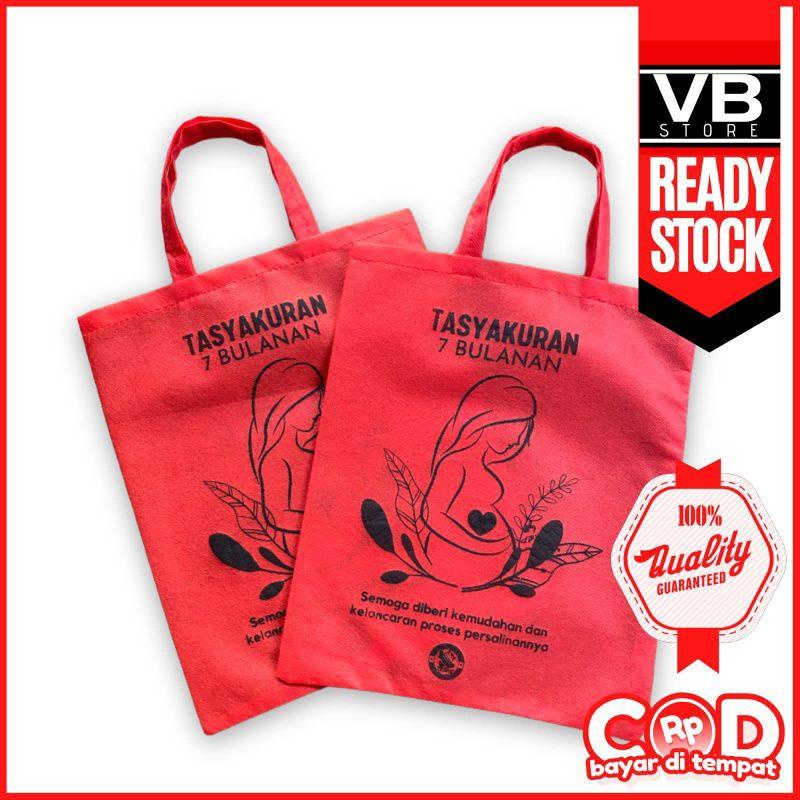 

SOUVENIR TASYAKURAN TUJUH BULANAN SIAP KIRIM GOODIE BAG HANTARAN HADIAH SYUKURAN KEHAMILAN BAHAN SPUNBOND MUAT BANYAK ISIAN SNACK F 25.30 pilihan terbaik