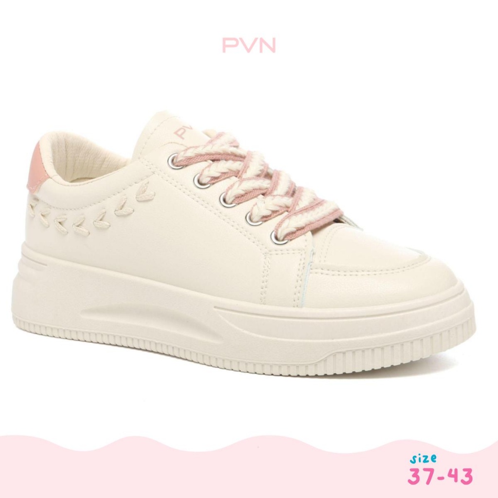 PVN Seola Sepatu Sneakers Wanita Sport Shoes Pink 279