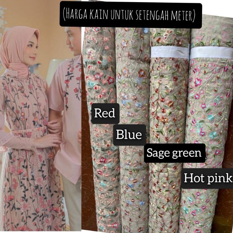 Tidak Diragukan.. TILE 3D, TILE VALENTINO GARDEN. TILE VALENTINO. KEBAYA TERBARU, KEBAYA VALENTINO. 