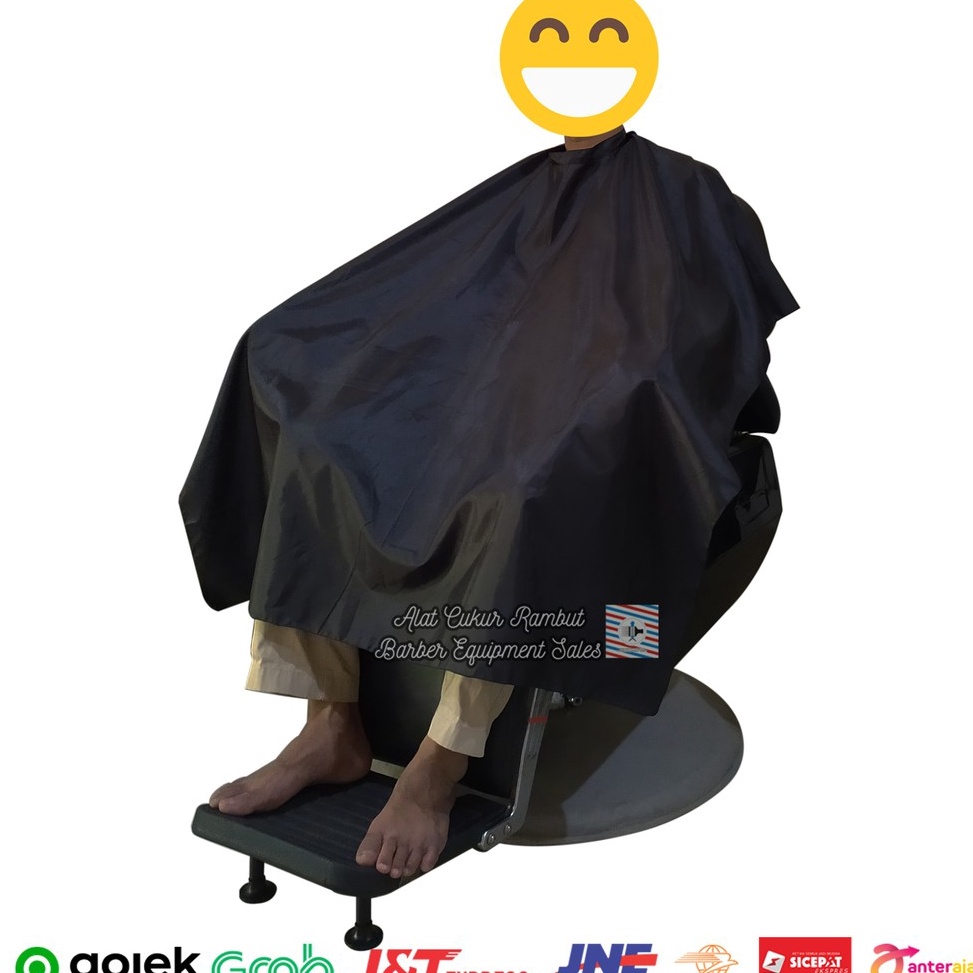 Stok terbatas.. Kain Kep  Kain Kip Kain Pangkas Rambut Kain Cukur Rambut POLOS