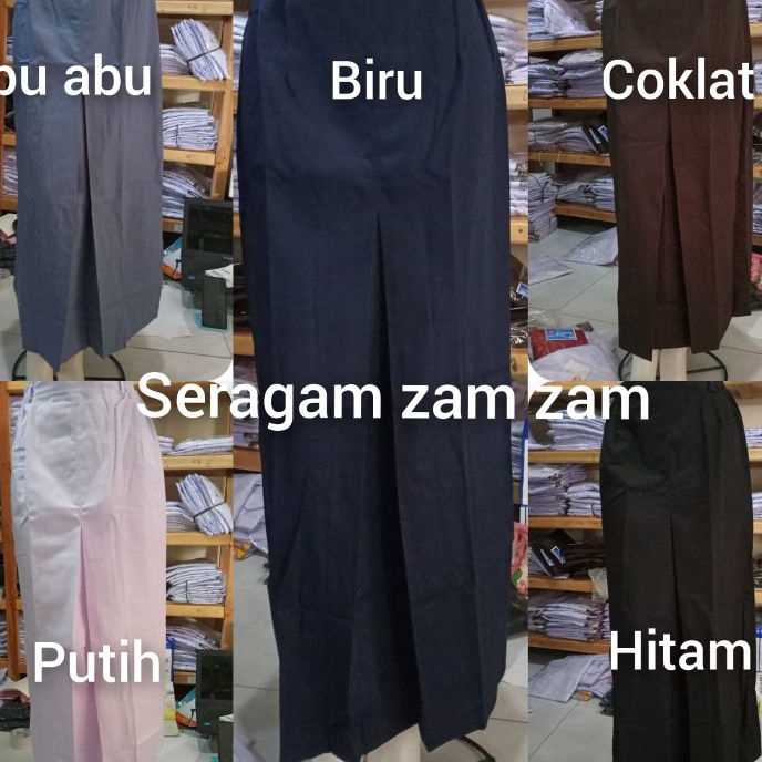 [LS✓/Q♫] Rok span panjang belah 1 SMA SMK seragam  smp sma  seragam sekolah kerja kantor rok kerja k